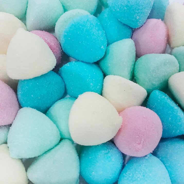 Nubes azúcar fresones colores fini