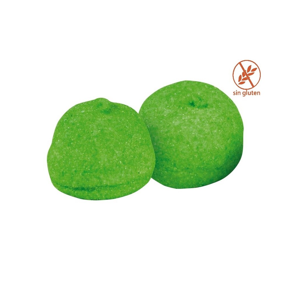 Nubes azucaradas verdes